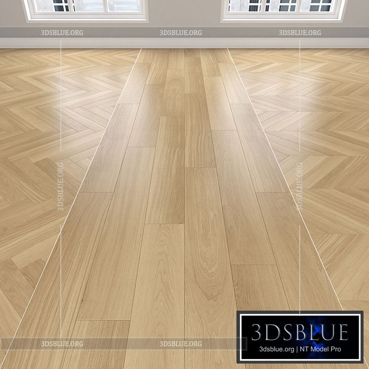 Parquet Oak 3DS Max - thumbnail 3