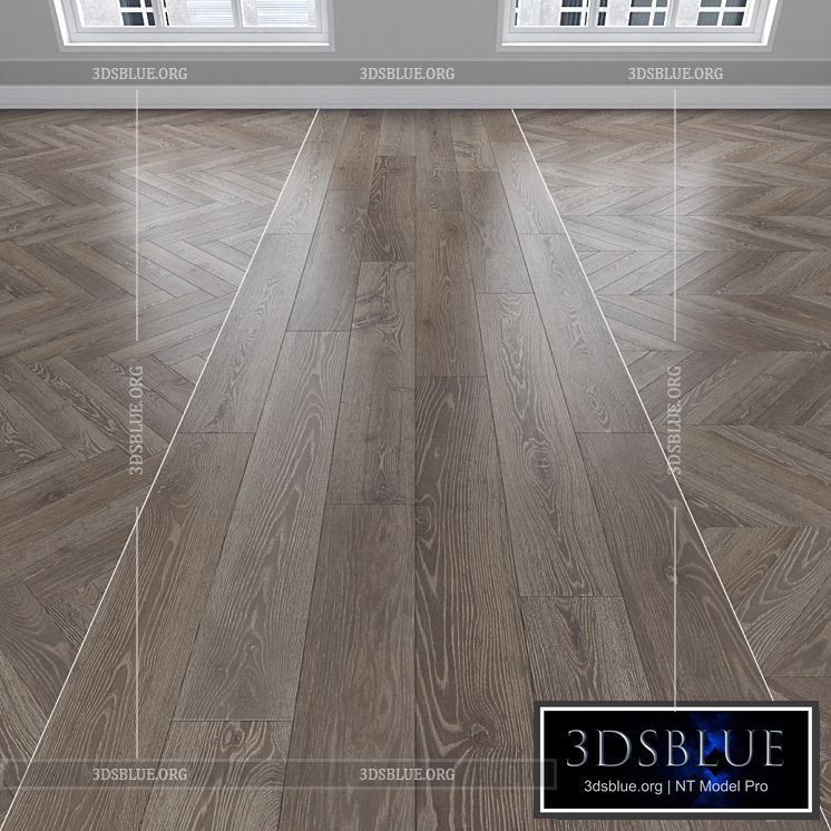 Parquet Oak 3DS Max - thumbnail 3