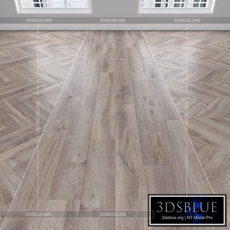 Parquet Oak 3DS Max - thumbnail 3