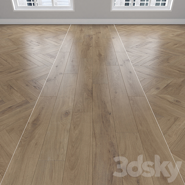 Parquet Oak 3ds Max - thumbnail 1