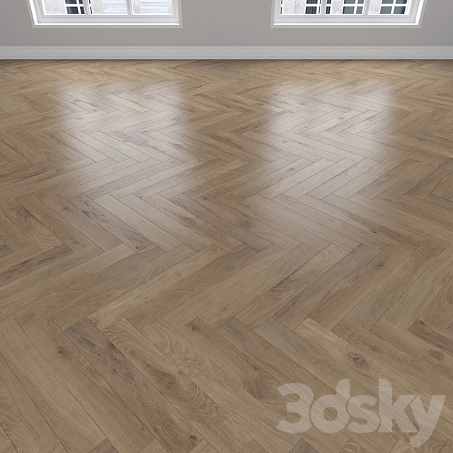 Parquet Oak 3ds Max - thumbnail 3