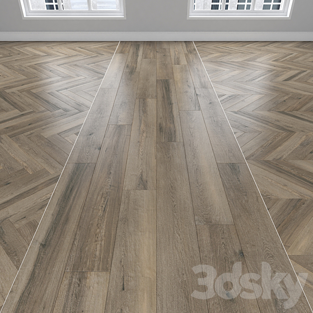 Parquet Oak 3ds Max - thumbnail 1