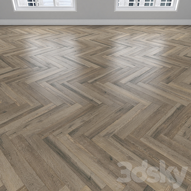 Parquet Oak 3ds Max - thumbnail 3