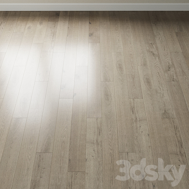 Parquet oak Coswick. Inspire GRAY VELVET 3ds Max - thumbnail 2