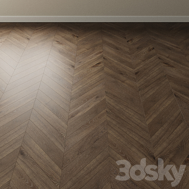 Parquet Oak Coswick. Inspire SMOKE TOPAZ dark 3ds Max - thumbnail 2