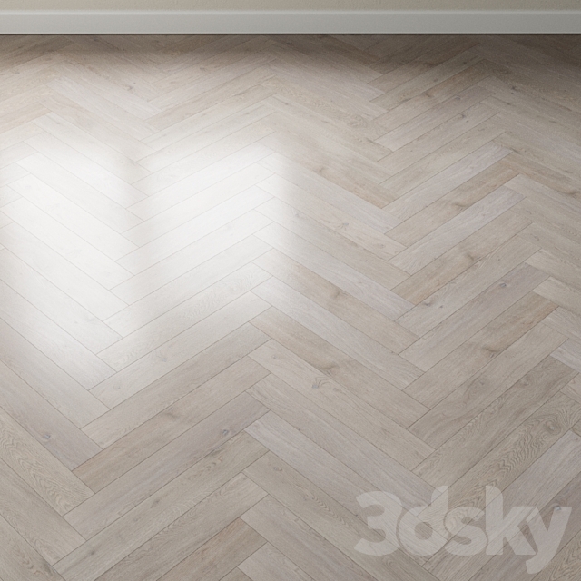 Parquet oak light Coswick. Inspire Chambord 3DS Max Model - thumbnail 3