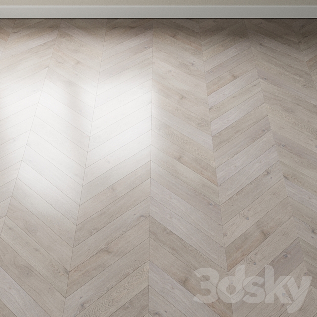 Parquet oak light Coswick. Inspire Chambord 3DS Max Model - thumbnail 4