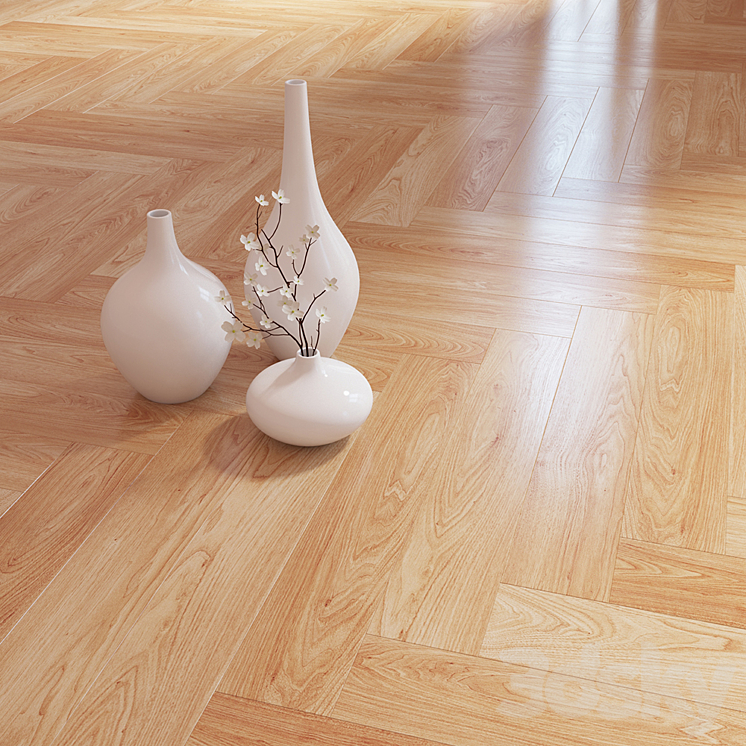 Parquet "Pink oak" 3DS Max - thumbnail 1