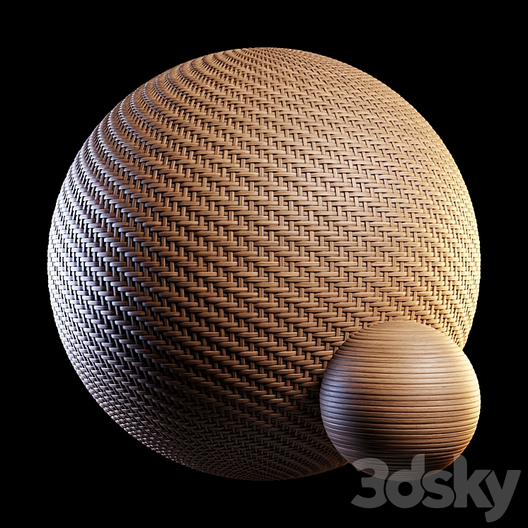 Rattan 3DS Max Model - thumbnail 1