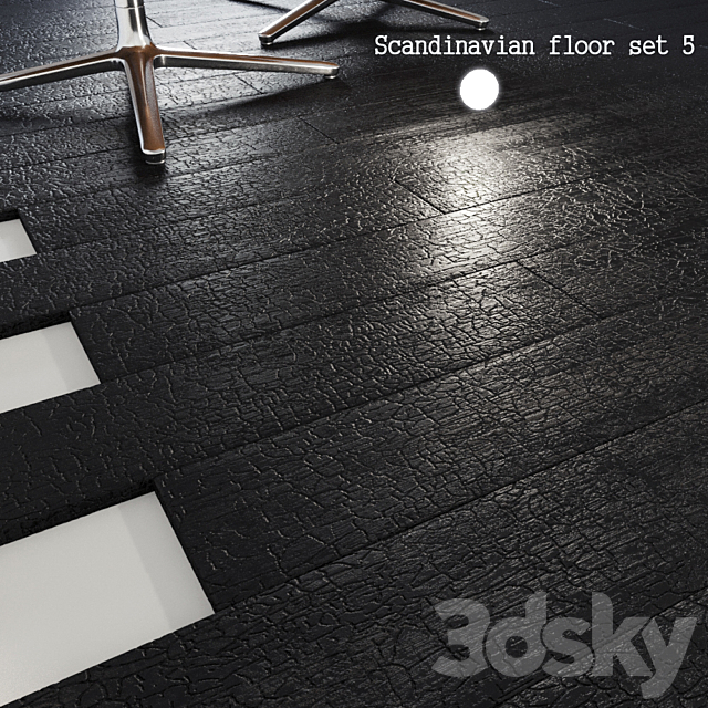 Scandinavian floor set 5 3ds Max - thumbnail 1