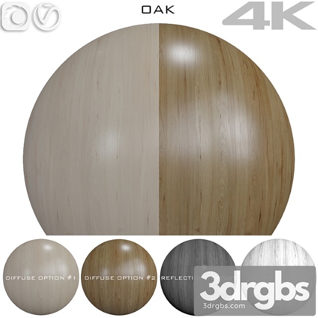 Seamless texture – oak 2 - thumbnail 1