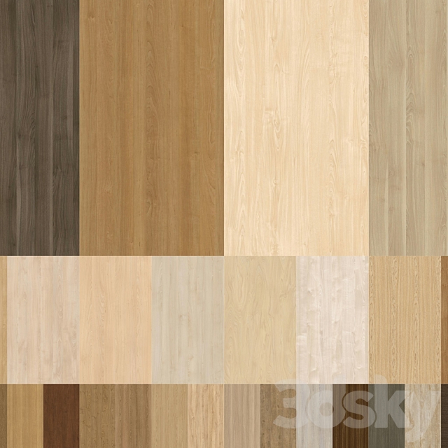 Seamless texture of wood 3DSMax File - thumbnail 1