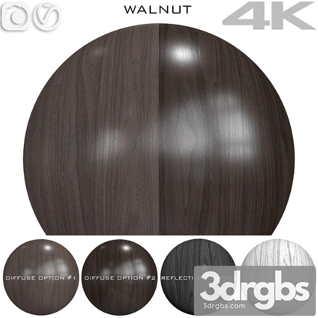 Seamless texture – walnut 4 - thumbnail 1