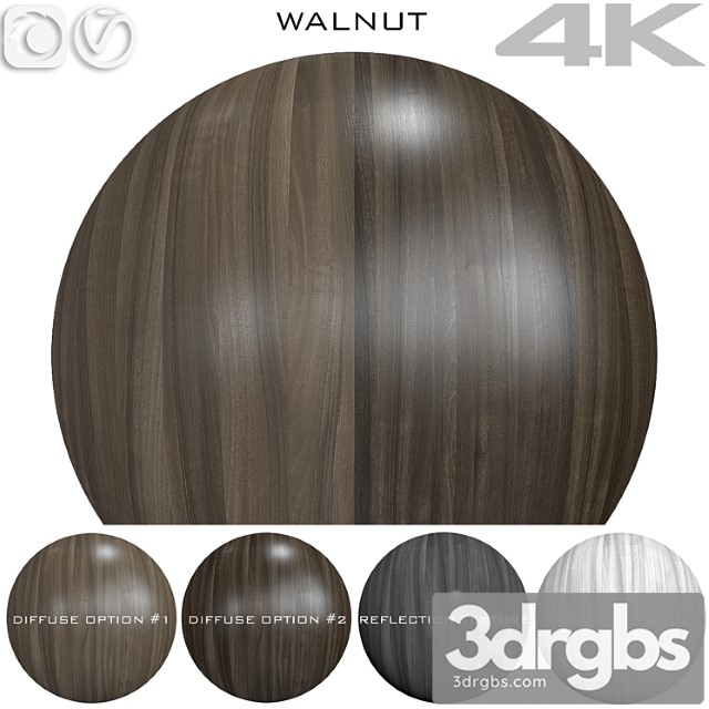 Seamless texture – walnut 6 - thumbnail 1