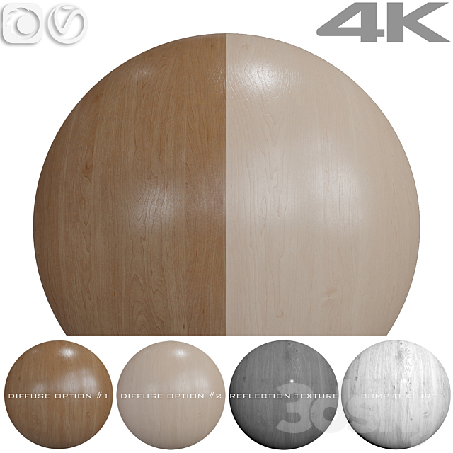 Seamless textures – SYCAMORE 3ds Max - thumbnail 1