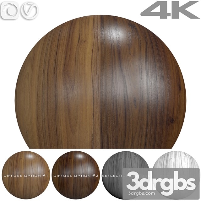 Seamless textures – walnut - thumbnail 1