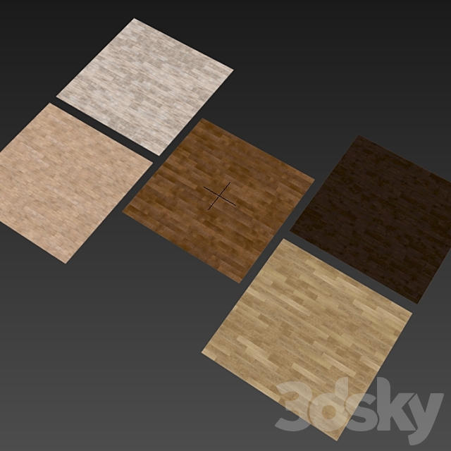 Set parquet 3 3DSMax File - thumbnail 3