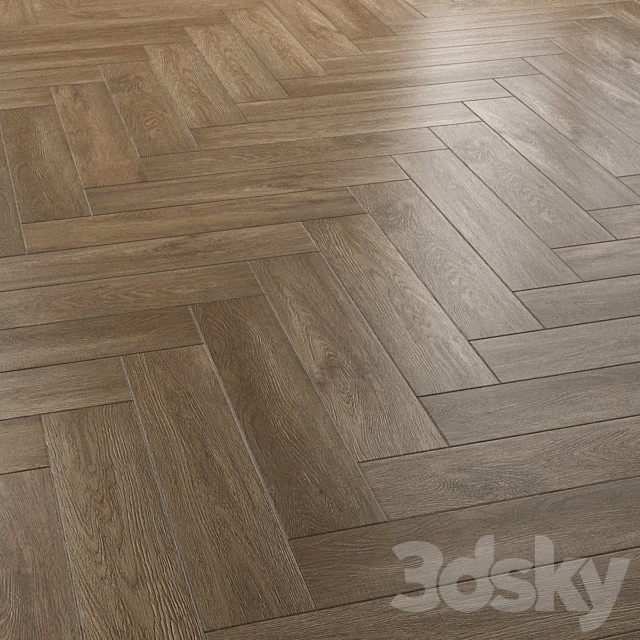 SPC laminate Alpine Floor Grand Sequoia MACADAMIA ECO 13-10 (Poly + FloorGenerator) 3ds Max - thumbnail 2