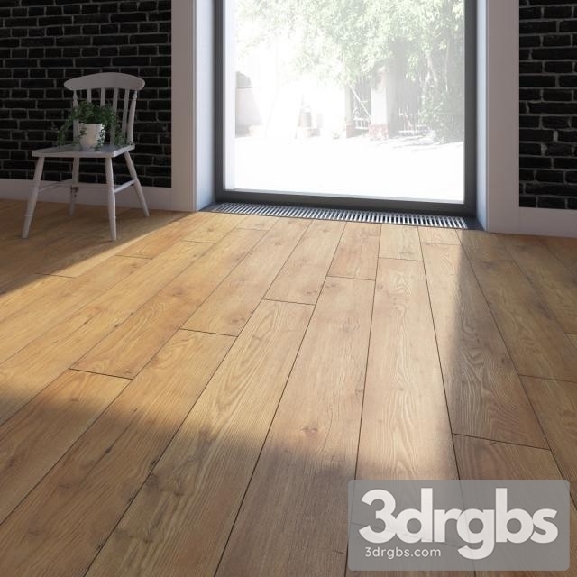 Swedish Rustic Oak 3dsmax Download - thumbnail 1