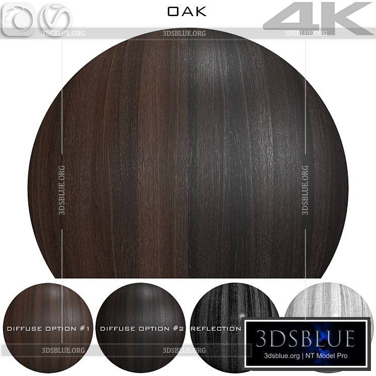 Texture Oak ?20 3DS Max - thumbnail 3