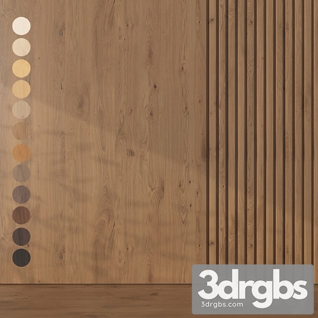 Texture of Oak Wood 061 3dsmax Download - thumbnail 1