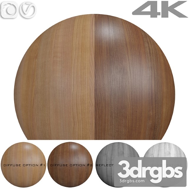 Texture of Oak Wood 2 3dsmax Download - thumbnail 1