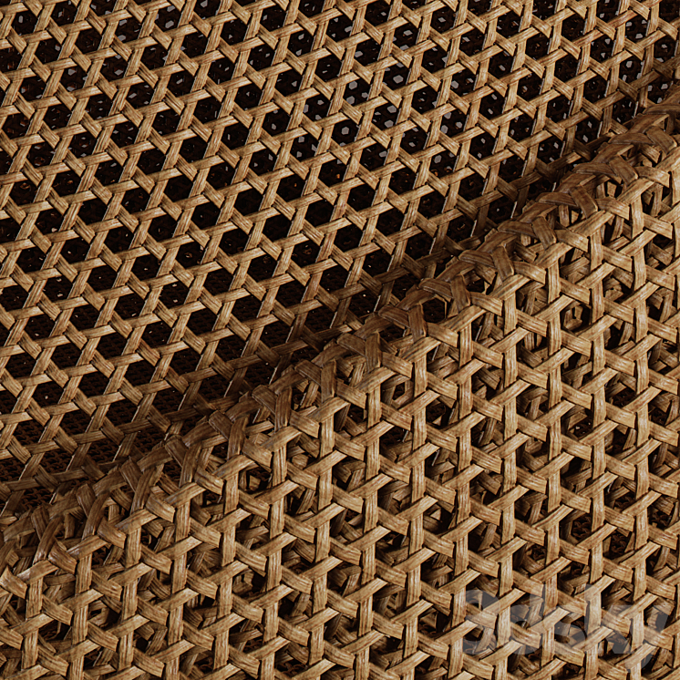 Weaving material | Rattan | 01 3DS Max - thumbnail 2