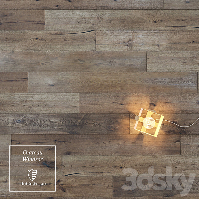 Windsor Chateau wooden floor by DuChateau 3DSMax File - thumbnail 1