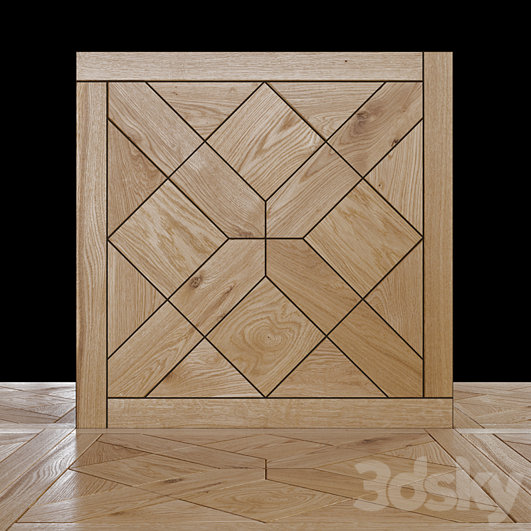 wood 02 3DS Max Model - thumbnail 2