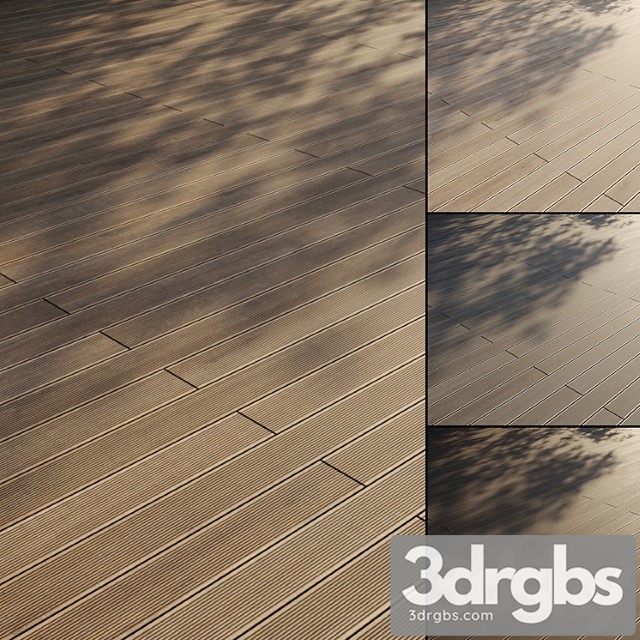 Wood  32 Decking type 3 3dsmax Download - thumbnail 1