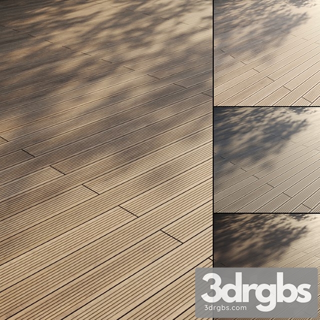 Wood  34 Decking type 4 3dsmax Download - thumbnail 1