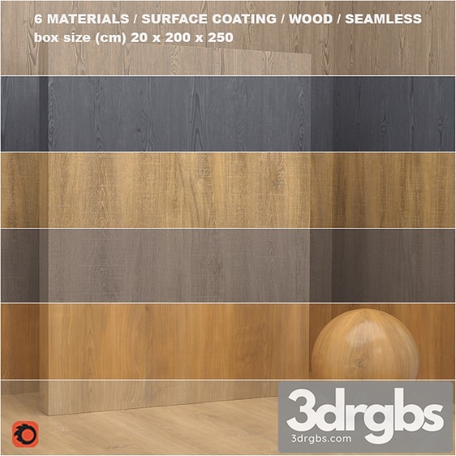 Wood 4 6 materials (seamless) – tree – set 1 3dsmax Download - thumbnail 1