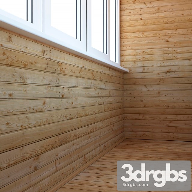 Wood  54 Lining 3dsmax Download - thumbnail 1