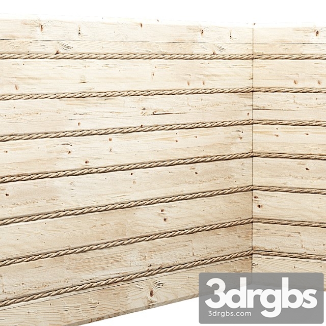 Wood  56 Log 3dsmax Download - thumbnail 1