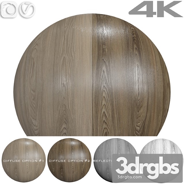 Wood  80 Seamless textures – ash 3dsmax Download - thumbnail 1