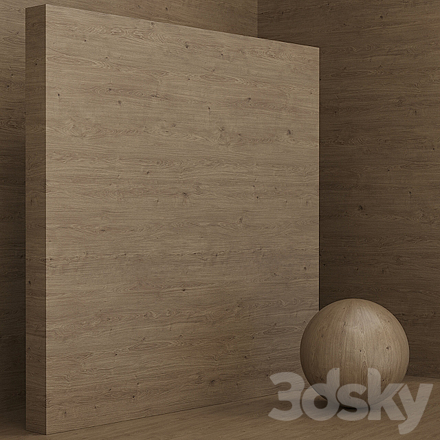 Wood _ oak material (seamless) – set 73 3DS Max Model - thumbnail 3