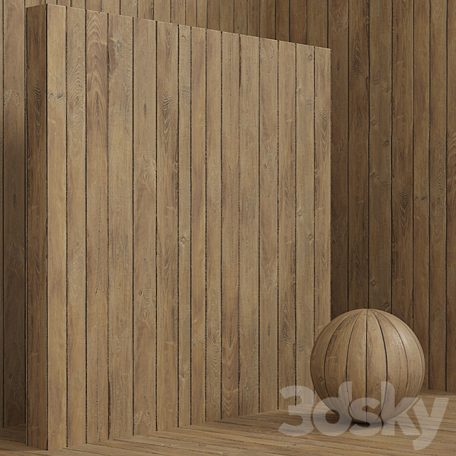 Wood _ plank material (seamless) – set 91 3DS Max Model - thumbnail 4