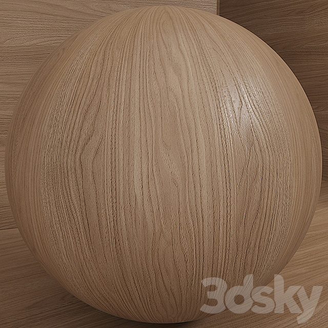 Wood _ walnut material (seamless) – set 76 3ds Max - thumbnail 2