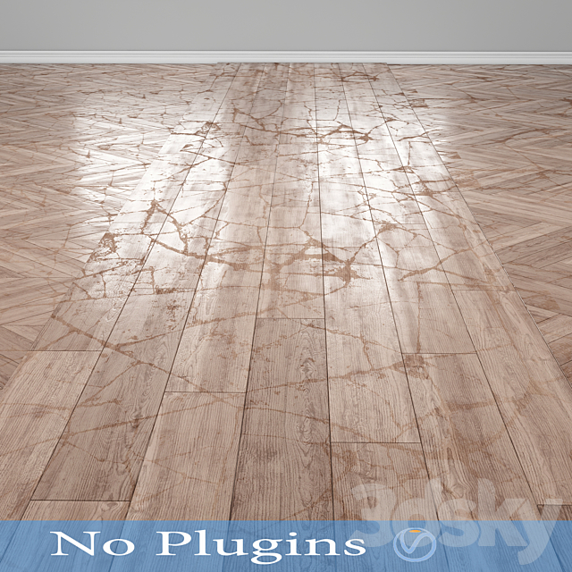 wood floor 13 3DSMax File - thumbnail 1