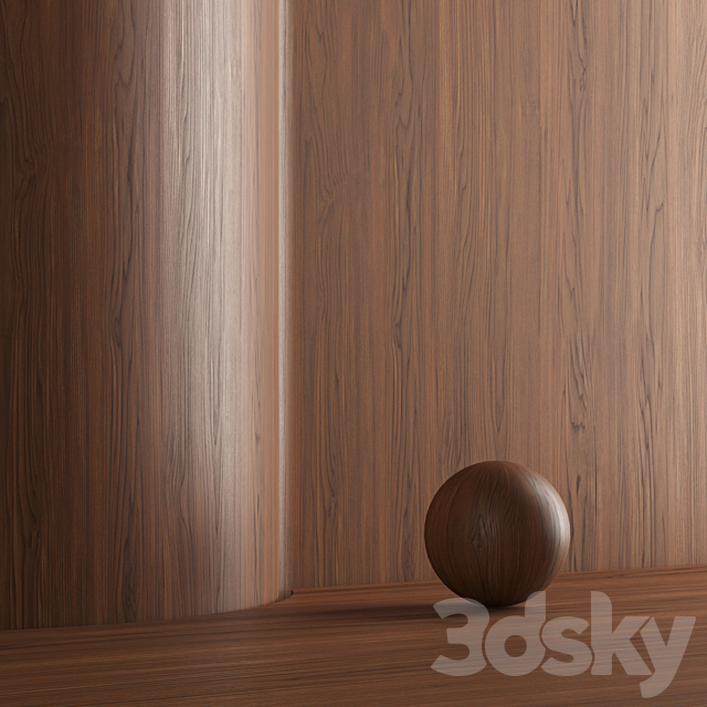 Wood material Oak 005 (Seamless texture) 3DS Max Model - thumbnail 6