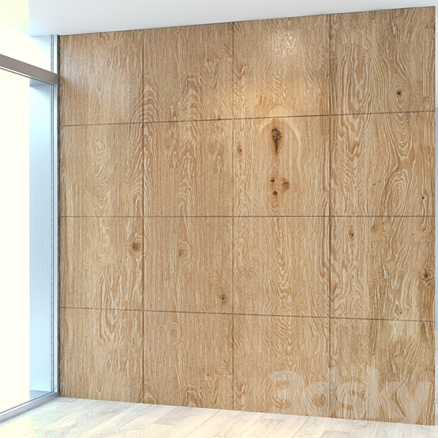 Wood panel 24 3DSMax File - thumbnail 1