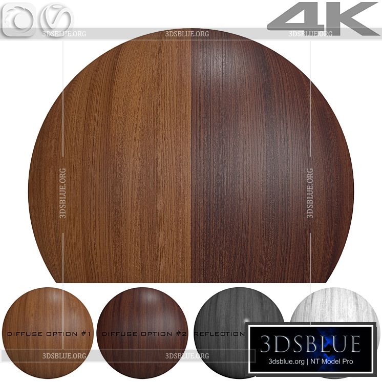 Wood texture – Teak ?4 3DS Max - thumbnail 3