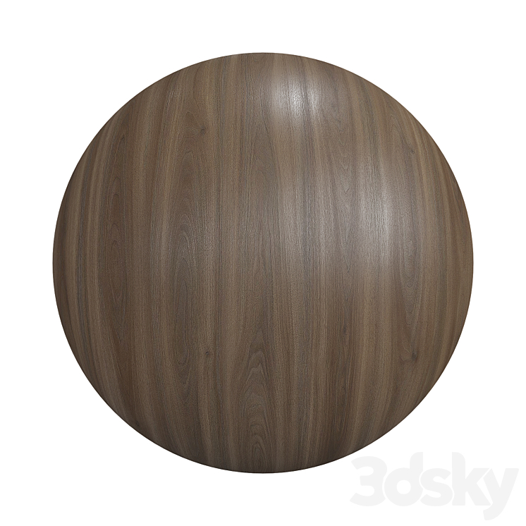 Wood texture – Walnut ?7 3DS Max - thumbnail 2