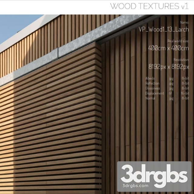 Wood1 13 Larch 3dsmax Download - thumbnail 1