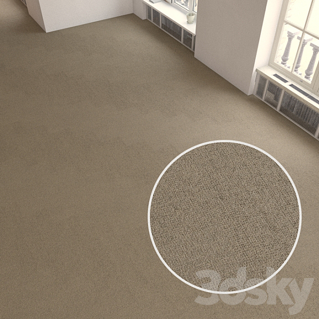 Carpet covering 196 3ds Max - thumbnail 1