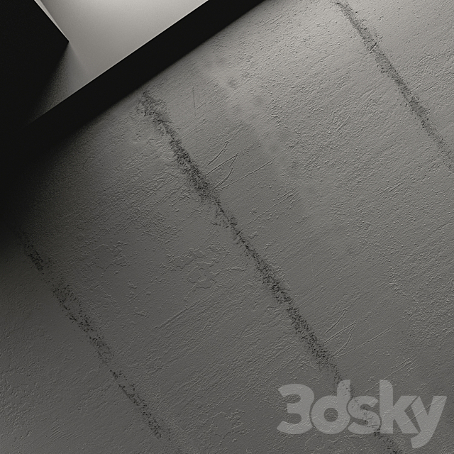 Concrete ceiling 47 3DS Max Model - thumbnail 3