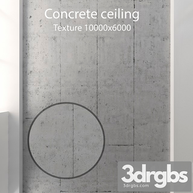 Concrete ceiling 58 3dsmax Download - thumbnail 1