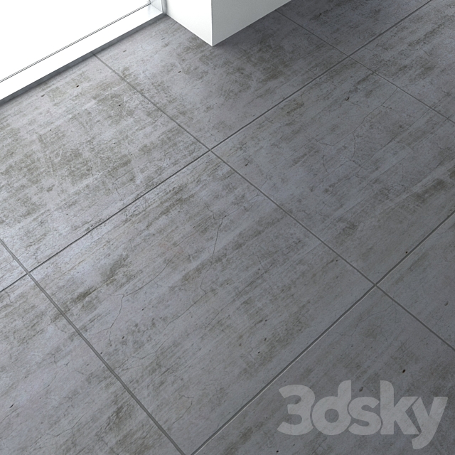 Concrete floor 4 3ds Max - thumbnail 1