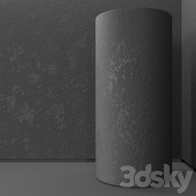 decorative plaster 29 3DS Max Model - thumbnail 2