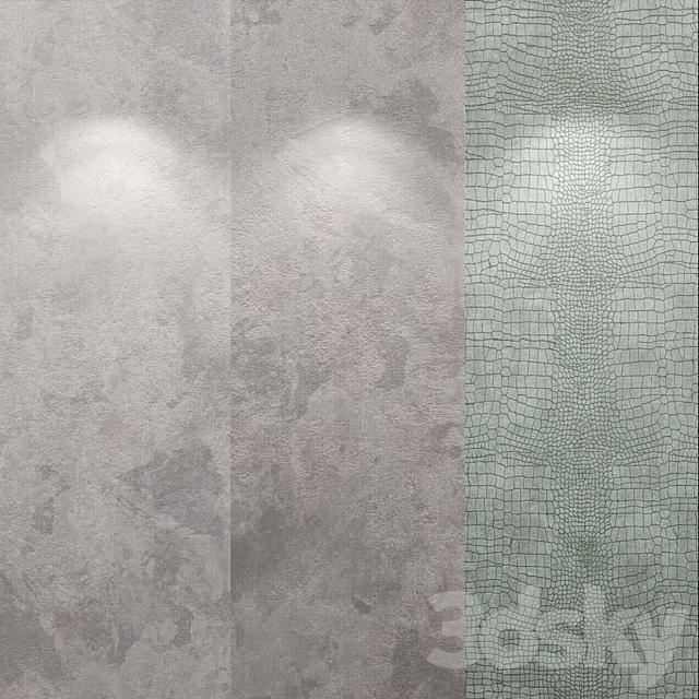 Decorative plaster with effect of velor and leather 3DSMax File - thumbnail 3